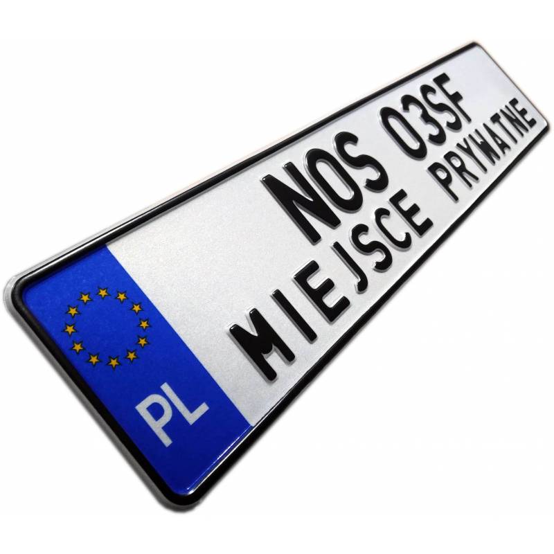 miejsce prywatne, polska tablica rejestracyjna, polskie tablice rejestracyjne, zapraszamy, skuteczna reklama, miejsce prywatne