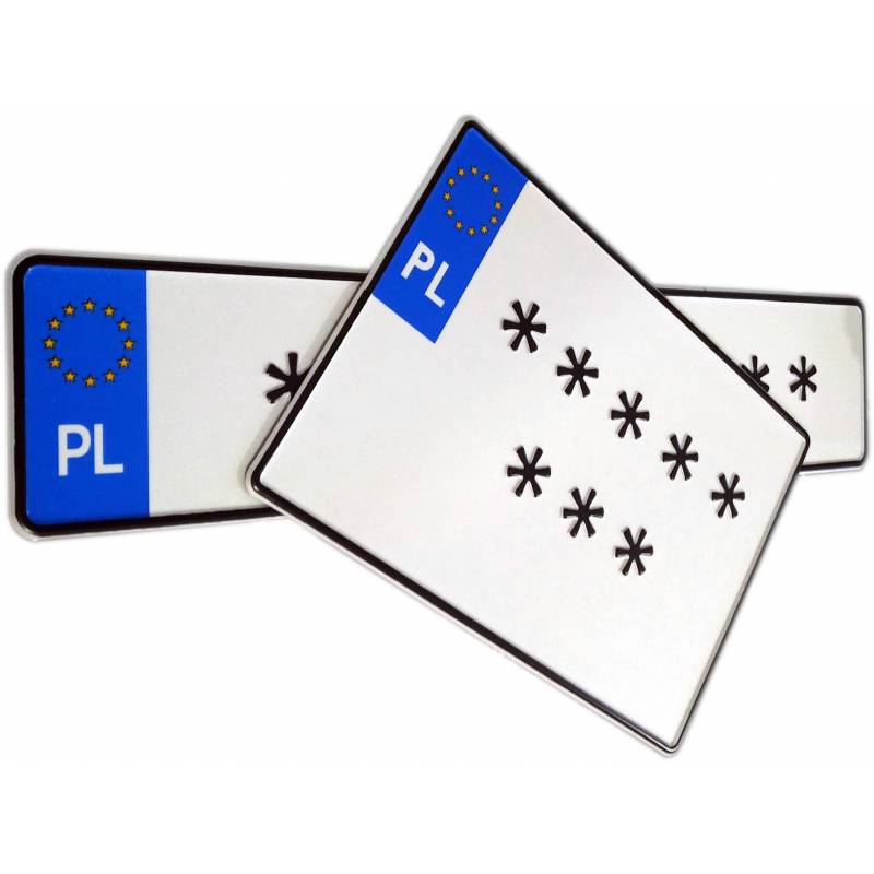 JBC PIS, J3B4C P1S, ***** ***, białe tablice rejestracyjne, 8 gwiazdek pis, JEBAĆ PIS, Anty Pis, 8 GWIAZDEK