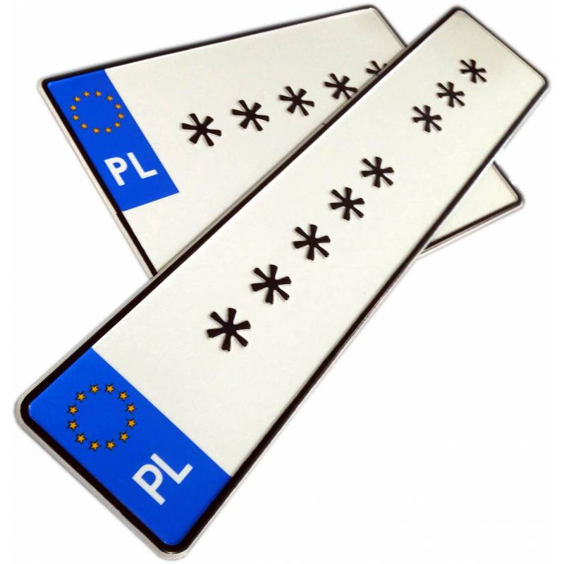 JBC PIS, J3B4C P1S, ***** ***, białe tablice rejestracyjne, 8 gwiazdek pis, JEBAĆ PIS, Anty Pis