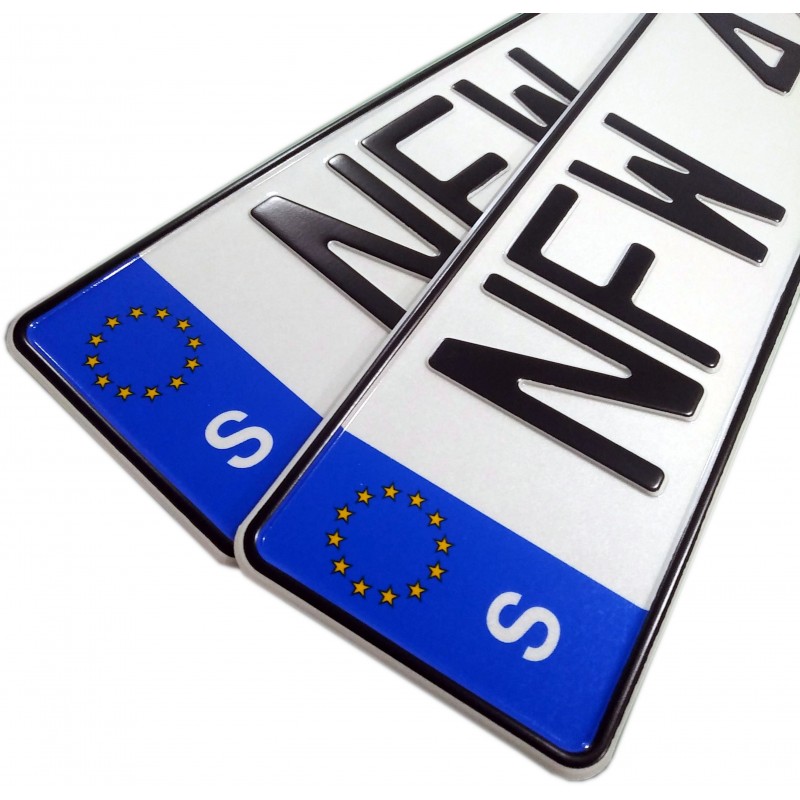 Tablice rejestracyjne Szwecja