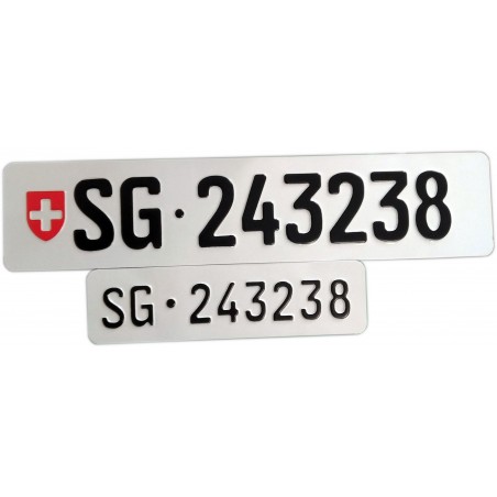 Schweizer Nummernschilder