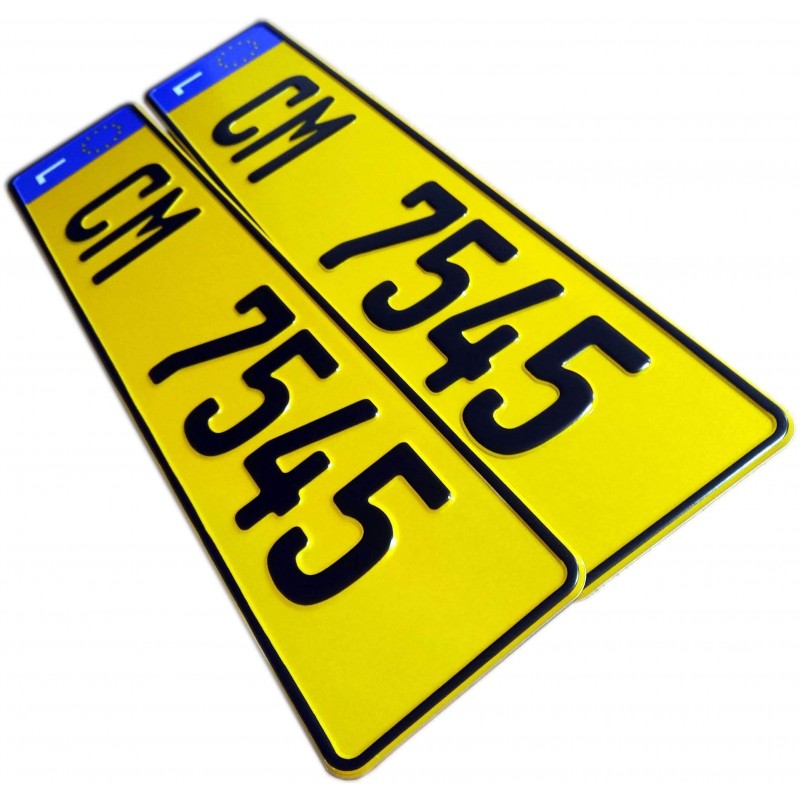 Luxembourg registration plates