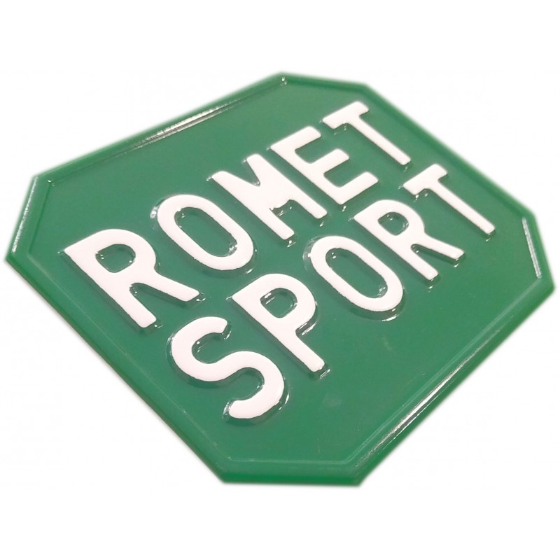 Stara zielona tablica rejestracyjna