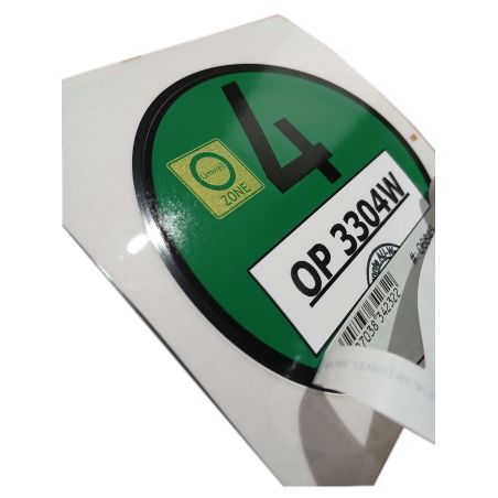 euro 4, naklejka euro 4, zielona nakleja, zielona naklejka do Niemiec, zielona nakleja Niemcy