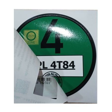 niemiecka ekologiczna zielona plakietka, plakietka ekologiczna do niemiec