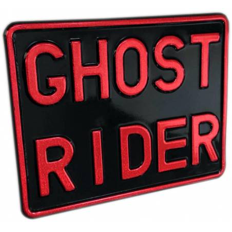 Ghost Rider tablica motorowa, motocyklowa