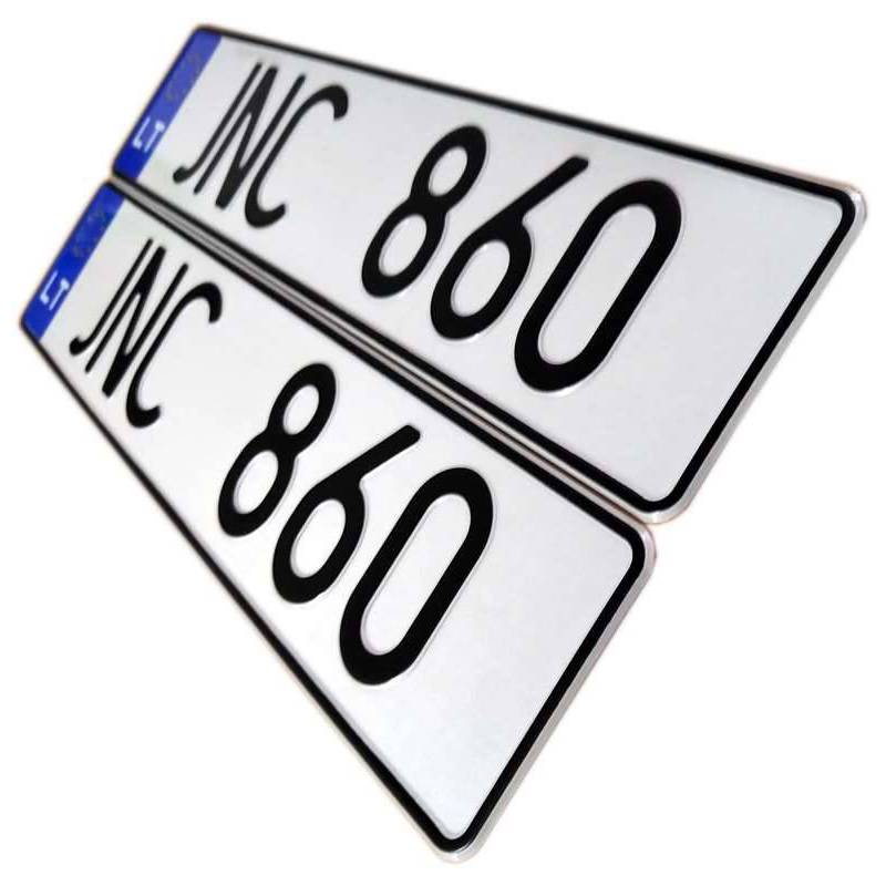 LT, Litwa, litewskie tablice rejestracyjne