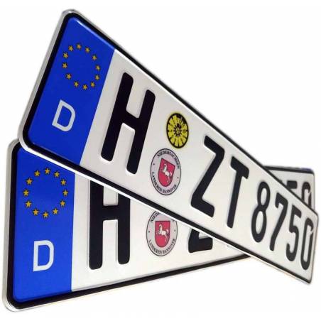 tablica rejestracyjna niemiecka, deutsche Kennzeichen, deutsch license plate
