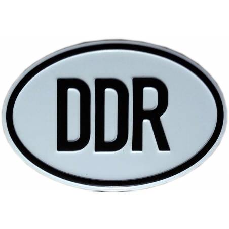 owalna tabliczka DDR
