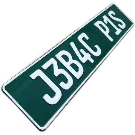 JBC PIS, J3B4C P1S, ***** ***, zielona tablica rejestracyjna, 8 gwiazdek pis, JEBAĆ PIS, Anty Pis