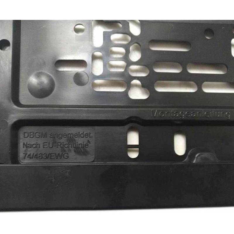 ramka do tablicy rejestracyjnej, antywibracyjna